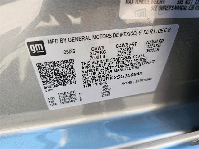 2025 GMC Sierra 1500 Elevation