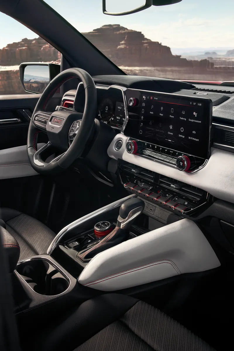 2026 GMC Canyon infotainment system at Wilcoxson GMC in PUEBLO CO