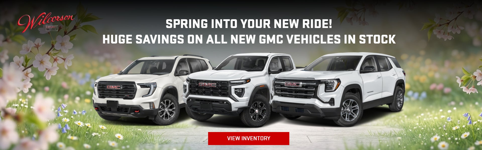 SPRING INTO YOUR NEW RIDE!  